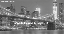 Desktop Screenshot of panoramamusic.com